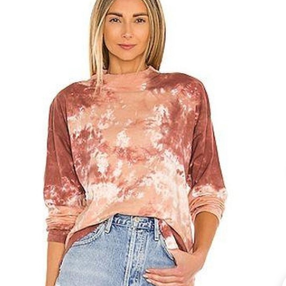 We the Free Be Free Women's Tie-Dye Long Sleeve Top
